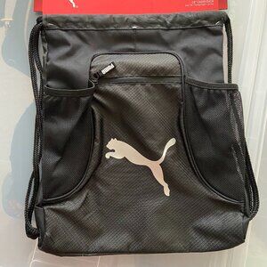 Boy's Black PUMA 18" CarrySack for Sports, Camping, Gym | Boy's PUMA Accessories